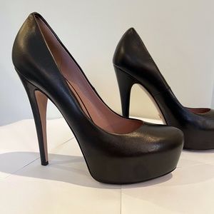 Gucci Platform Leather Heel
